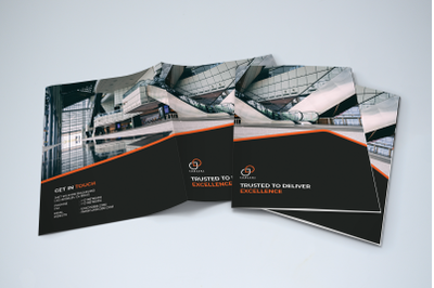 Bifold Business Brochure Template