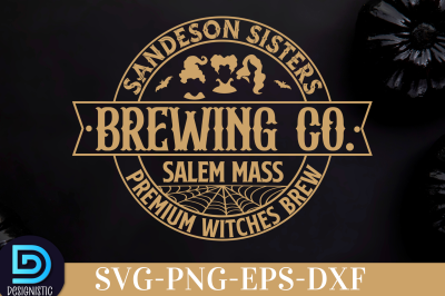 Sanderson sisters Brewing co. Salem mass premium witches brew,&nbsp;Sanders