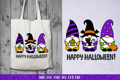 Halloween Gnome SVG | Happy Halloween SVG