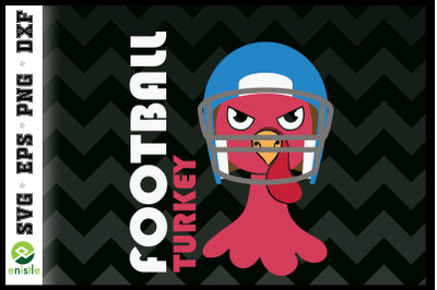 Cool Football Gobble Player Turkey