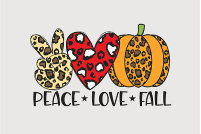 Peace Love Fall Sublimation | Halloween Sublimation