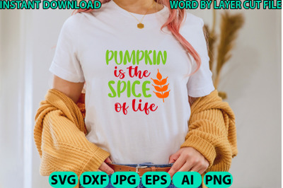 Pumpkin is the spice of life crafts