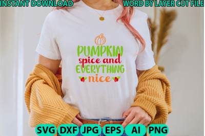 Pumpkin spice and everything nice crafts