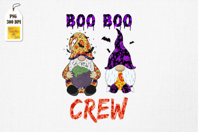 Boo Boo Crew Halloween Gnome