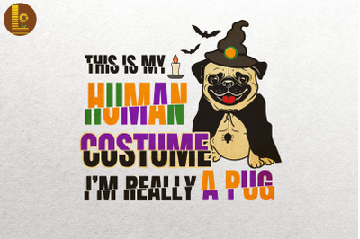 Human Costume I&#039;m Really A Pug