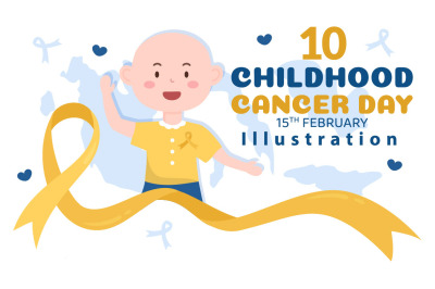 10 International Childhood Cancer Day Illustration