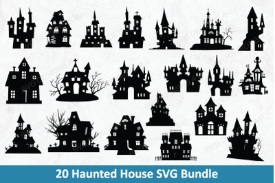Haunted House SVG Bundle, Halloween