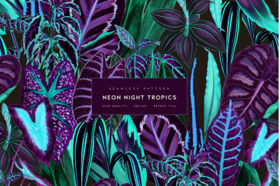 Neon Night Tropics