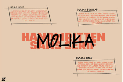 Molika - Font Duo