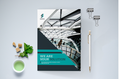 Bifold Business Brochure Template