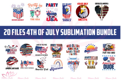 4th of July Sublimation Bundle