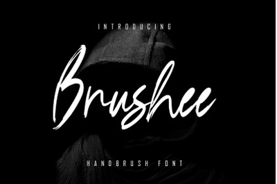 Brushee - Handbrush Font
