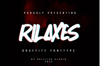 Rilaxes - Graffity Font