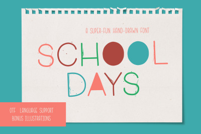 School Days Font