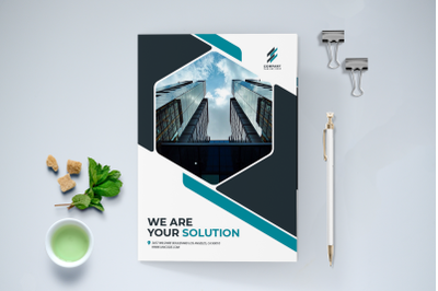 Bifold Business Brochure Template