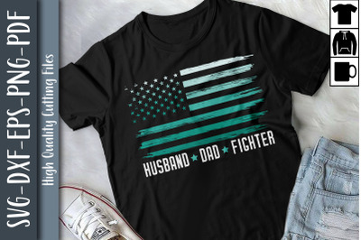 Mens Husband Dad Fighter PTSD Awareness