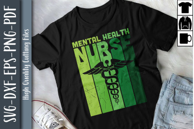 Mental Health Nurse Awareness Ribbon