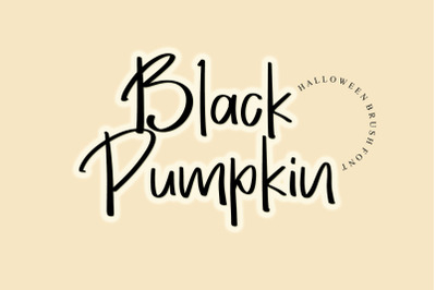 Black Pumpkin