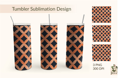 Abstract Tumbler 20oz. Tumbler wrap design