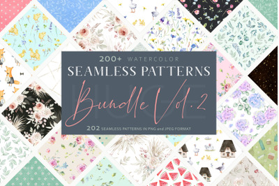 202 Seamless Patterns BUNDLE Vol. 2