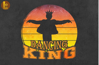 Dancing King Funky Vintage 70s 80s