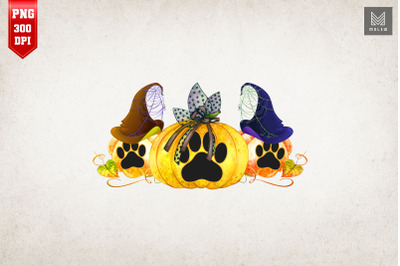 Paws Pumpkin Halloween Dog Pet Owner