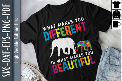 What Makes You Different Elephant Autism