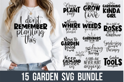 Garden SVG Bundle