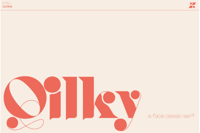 Qilky - Serif Display