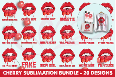 Cherry Sublimation Bundle - 20 Designs