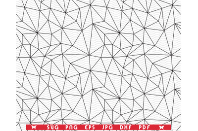 SVG Grid of Triangles, Seamless pattern