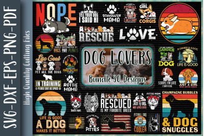 Dog Bundle-30 Designs-210721