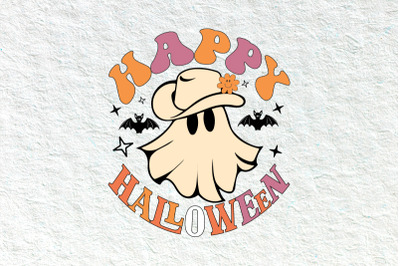 Retro Happy Halloween svg, Spooky svg