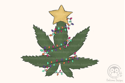 Christmas Tree Hippie Sublimation