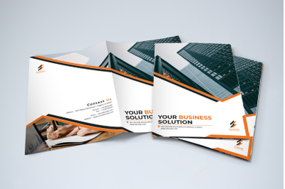 Bifold Business Brochure Template