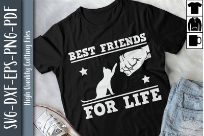 Best Friends For Life Cat Lovers