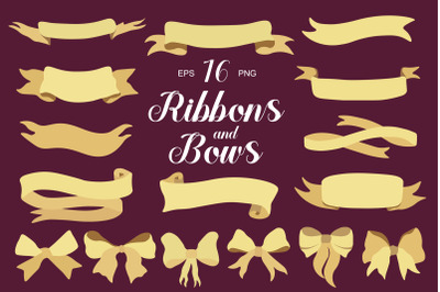 Ribbons and Bows Clipart
