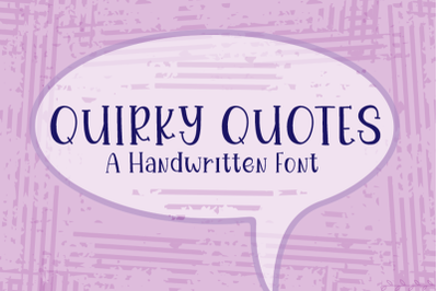Quirky Quotes