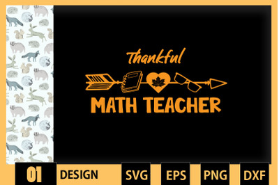 Thankful Math Teacher Thanksgiving