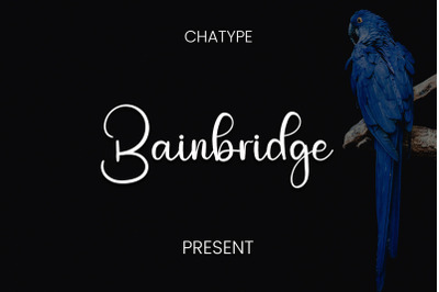 Bainbridge font