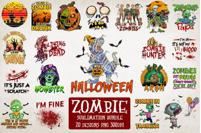 Zombie Bundle-20 Designs-220908