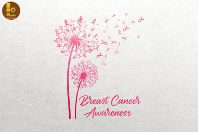 Dandelion Breast Cancer Awareness