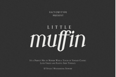 Little Muffin Serif Font