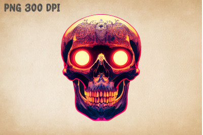 Scary Emissive Skull