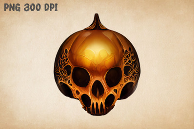 Dragon Skull Pumpkin