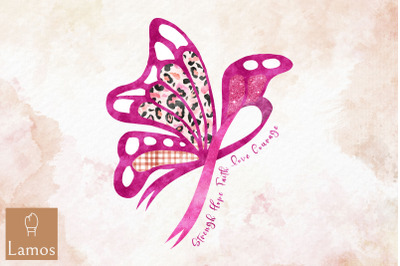 Butterfly Breast Cancer Awareness