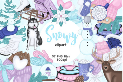 Snowy Clipart