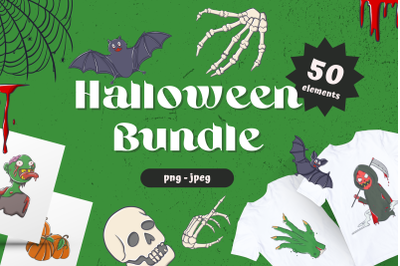 50 Elements Halloween Bundle