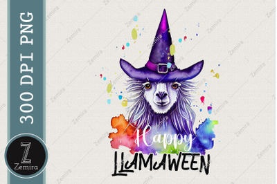 Happy Llamaween Llama Halloween