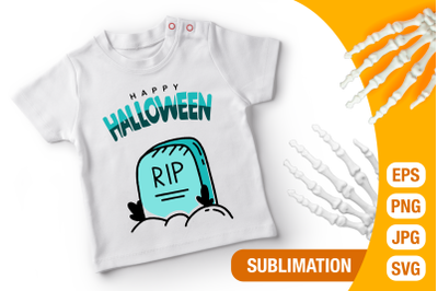 Halloween Hand Drawing Sublimation
